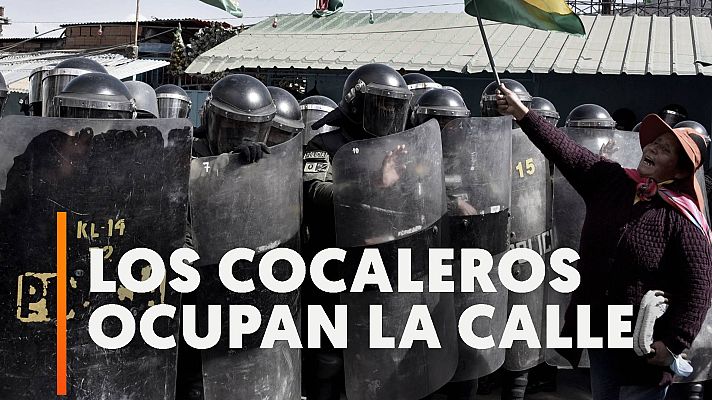 Modo Digital - Cultivadores de coca se enfrentan a la Policía en Bolivia