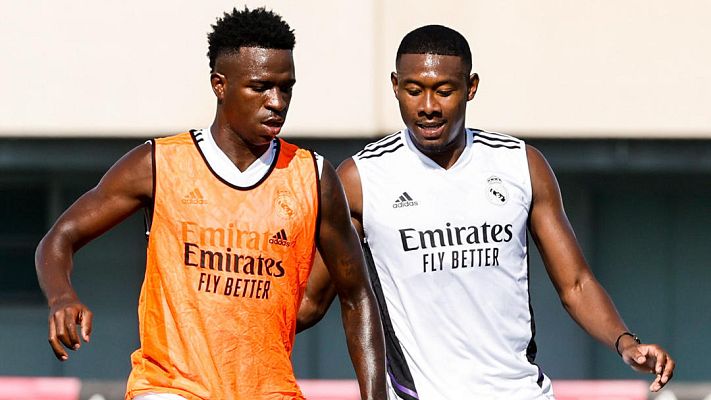 Telediario 2 - El Real Madrid prepara ya la Supercopa de Europa