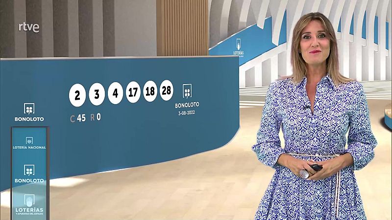 Sorteo de la Bonoloto del 03/08/2022 - ver ahora