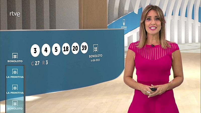 Sorteo de la Lotería Nacional, Bonoloto, Primitiva y Jóker del 04/08/2022 - ver ahora