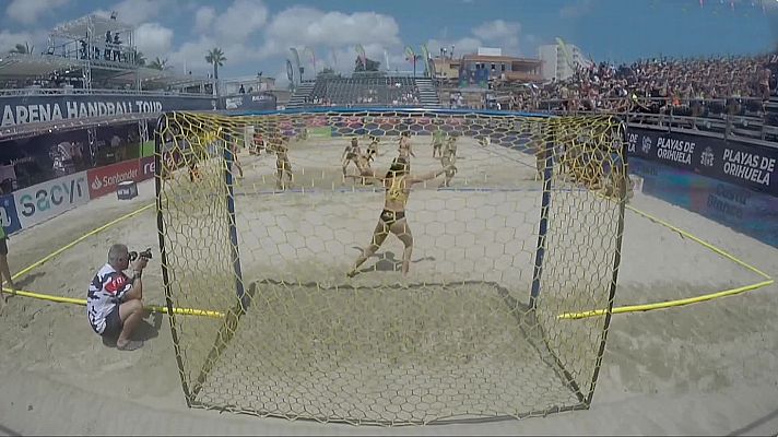 Balonmano - Balonmano Playa - Partido de las Estrellas y Campeonato de España de Clubes. Resumen