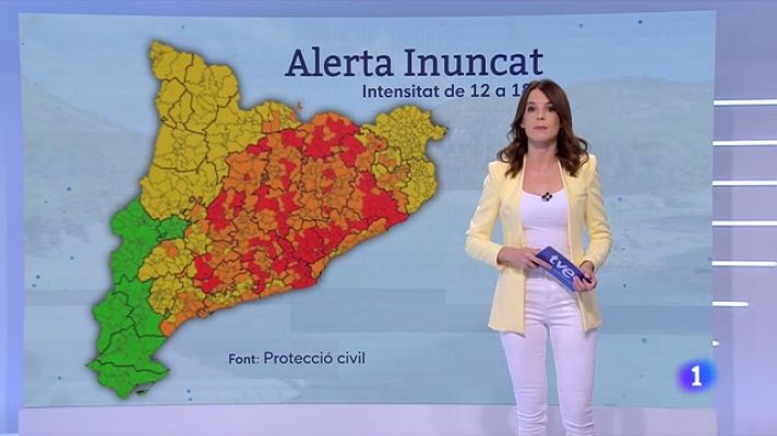 L'Informatiu - Protecció Civil activa l'alerta de l'Inuncat per previsió de tempestes molt intenses