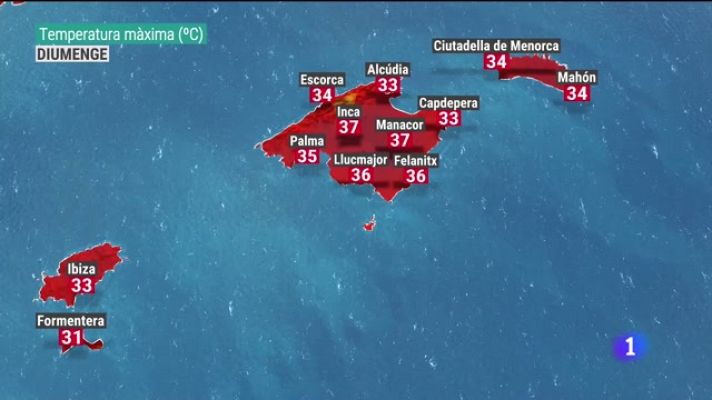 Informatiu Balear - El temps a les Illes Balears - 05/08/22