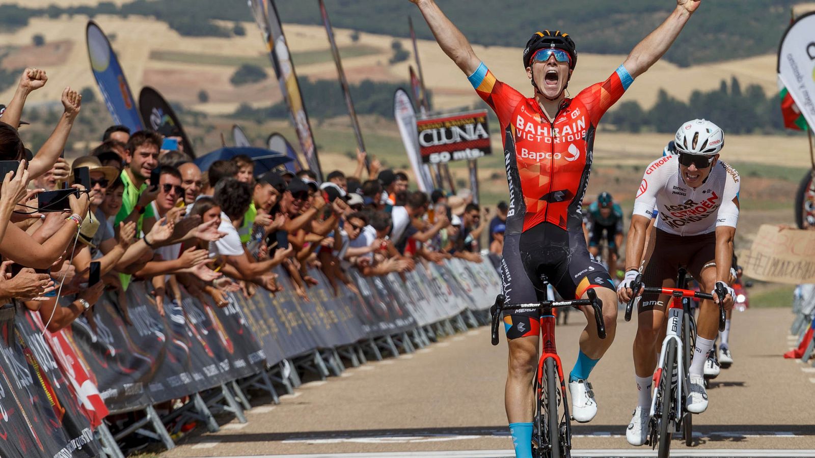 Vuelta a Burgos | El joven esloveno Matevz Govekar gana en Clunia -- Ver ahora