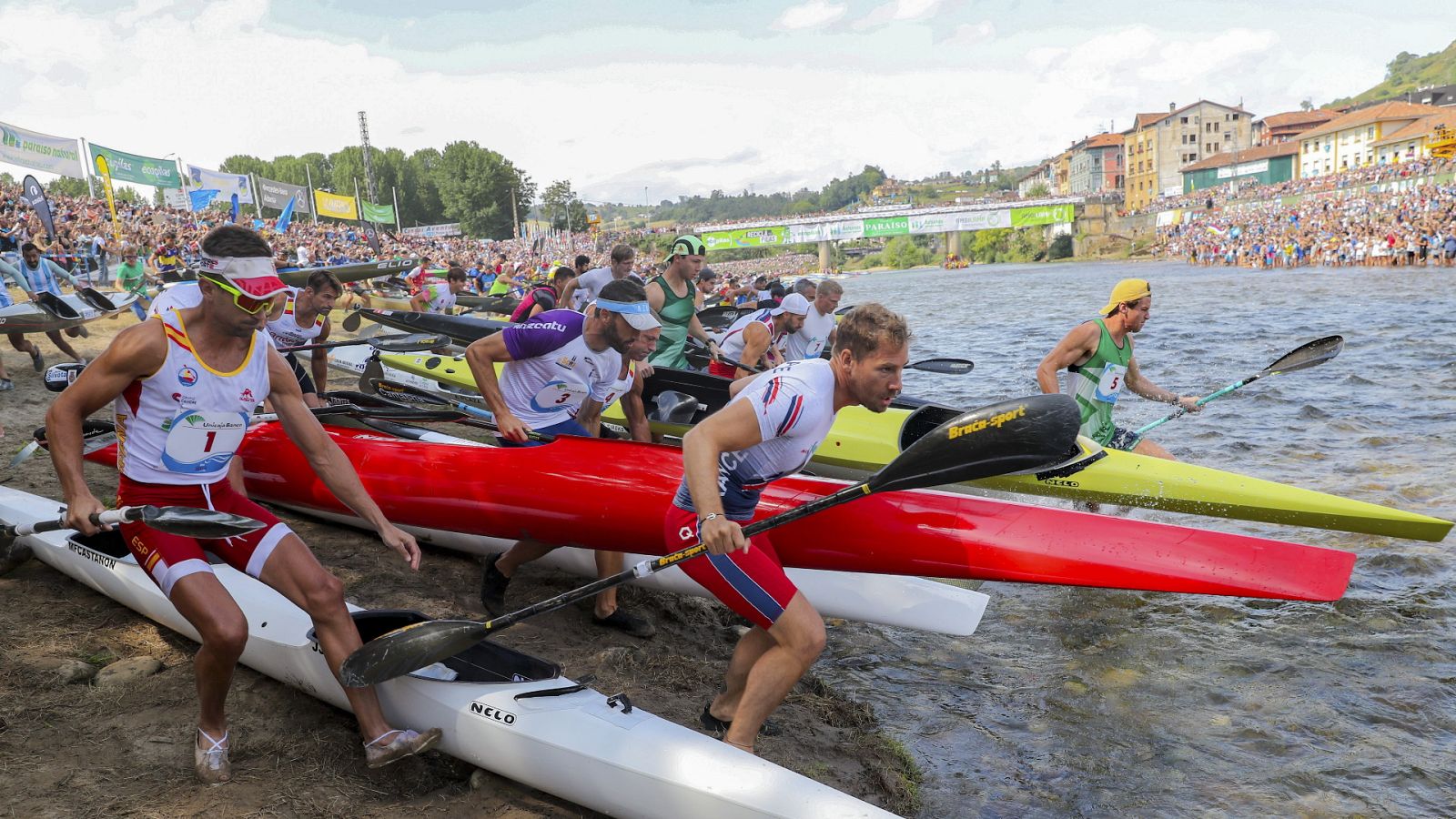Piragüismo - Descenso Internacional del Sella, desde Ribadesella - ver ahora
