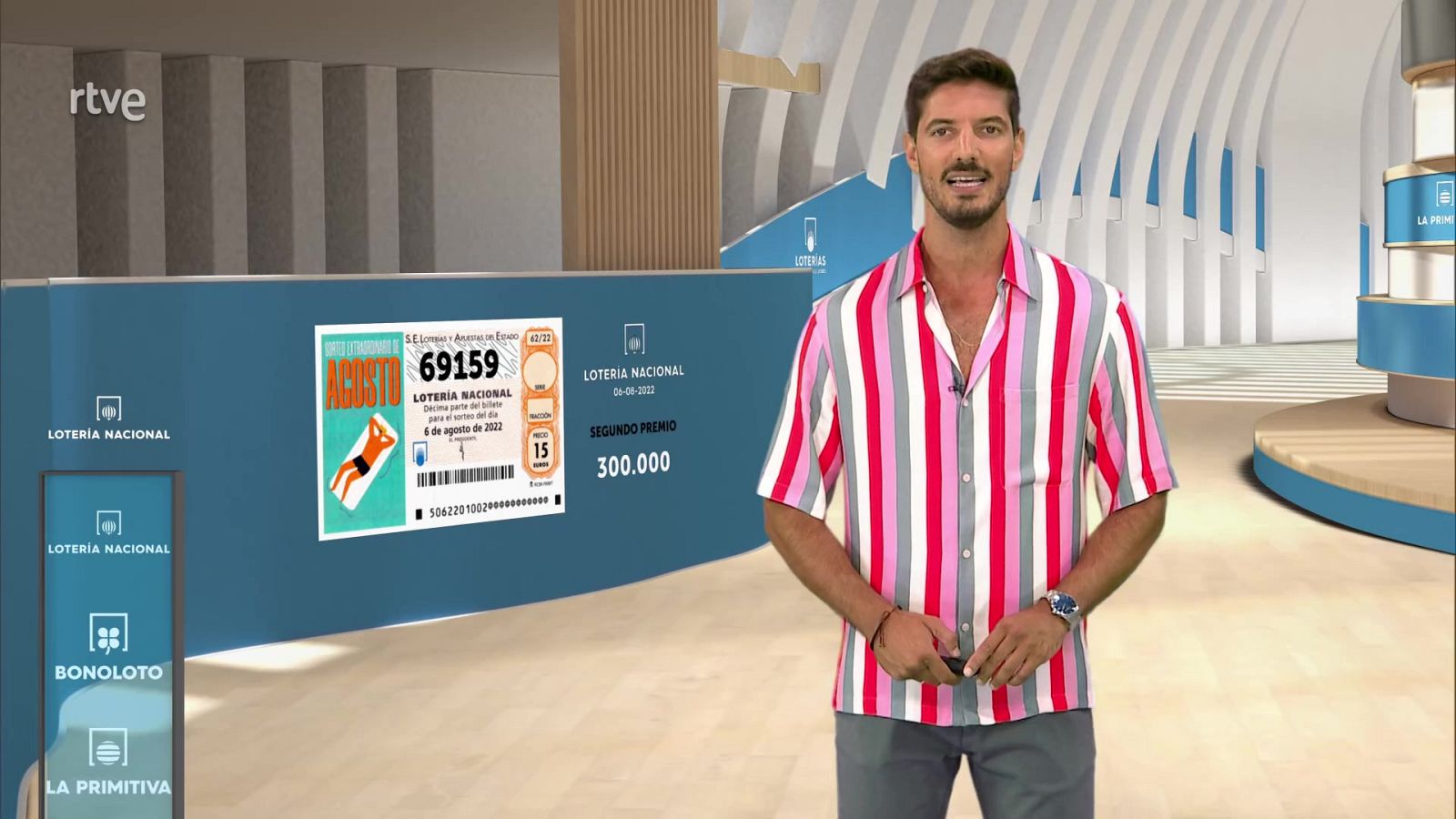 Sorteo de la Lotería Nacional del 06/08/2022 - ver ahora