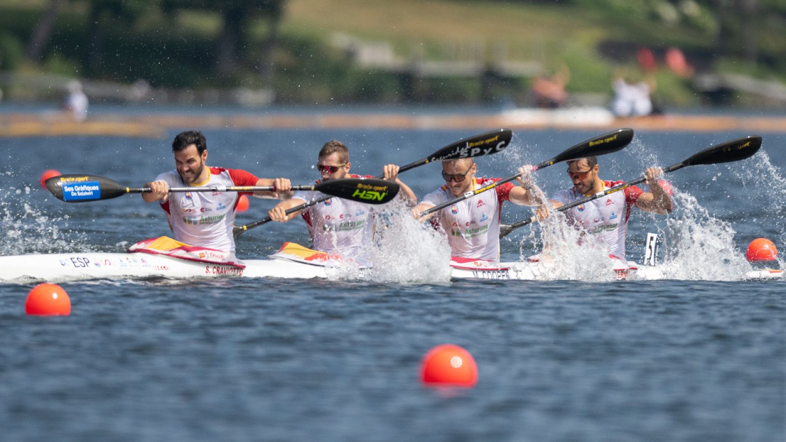 Oro para el K4 de Craviotto, Arévalo, Cooper y Germade - ver ahora