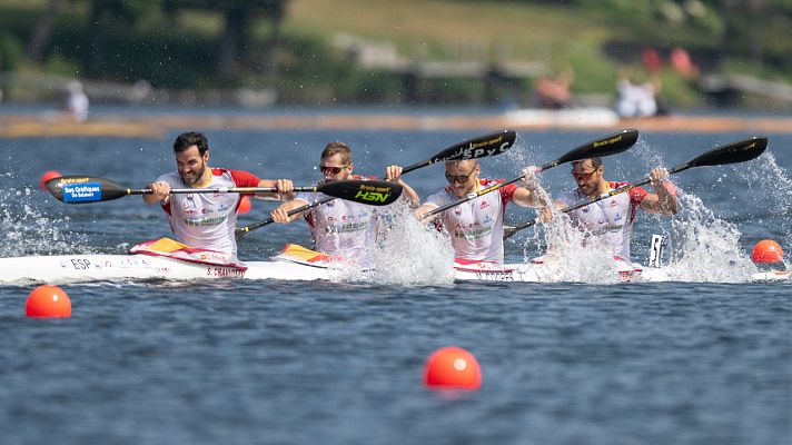 Piragüismo - Mundial de piragüismo | Oro para el K4 de Craviotto, Arévalo, Cooper y Germade