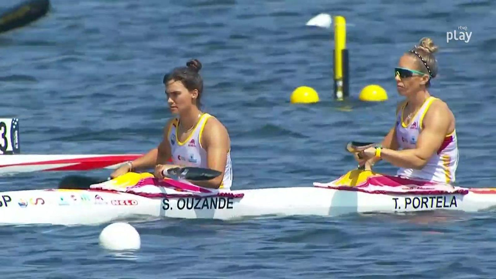 Sara Ouzande y Teresa Portela, plata en K2 200 - ver ahora