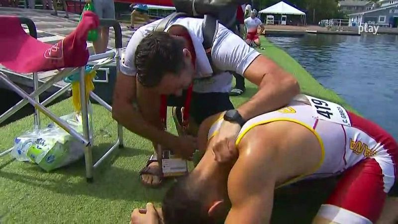 Lagrimas y emoción de 'Tano' García y Pablo Martínez tras el oro - ver ahora