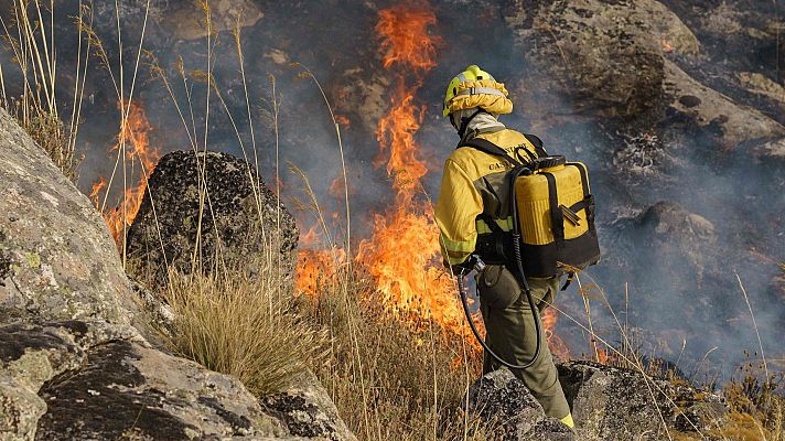 La hora de La 1 - Incendio en Santa Cruz del Valle, Ávila