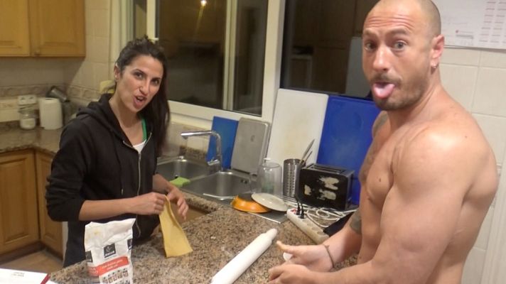 MasterChef - Julia, David y Luismi madrugan para preparar masa de pasta