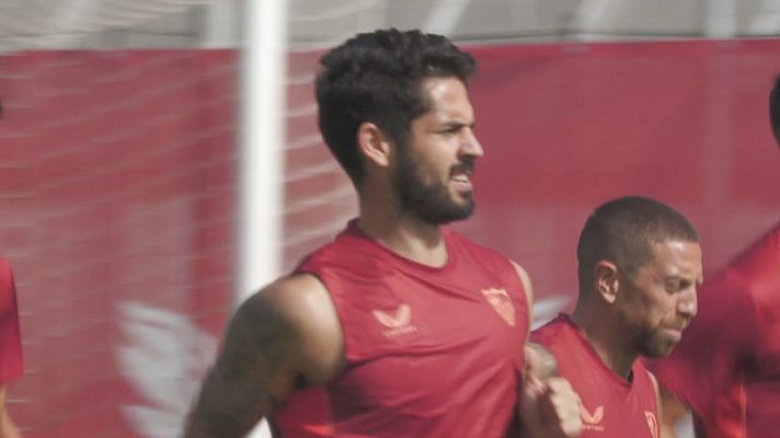 Noticias Andalucía - Primer entreno de Isco con el Sevilla F.C.
