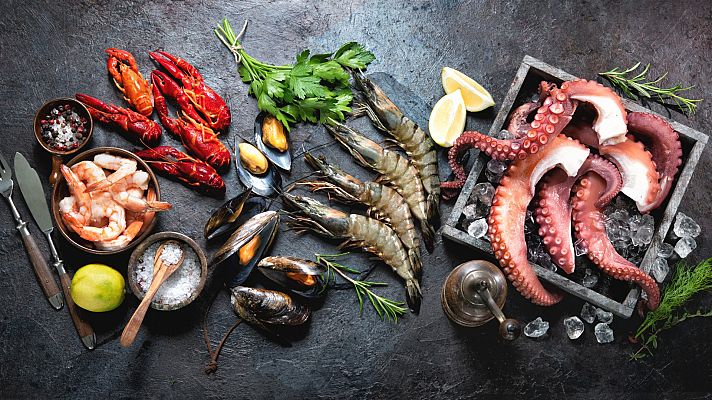 Telediario 1 - El calor extremo pone en peligro la producción de marisco