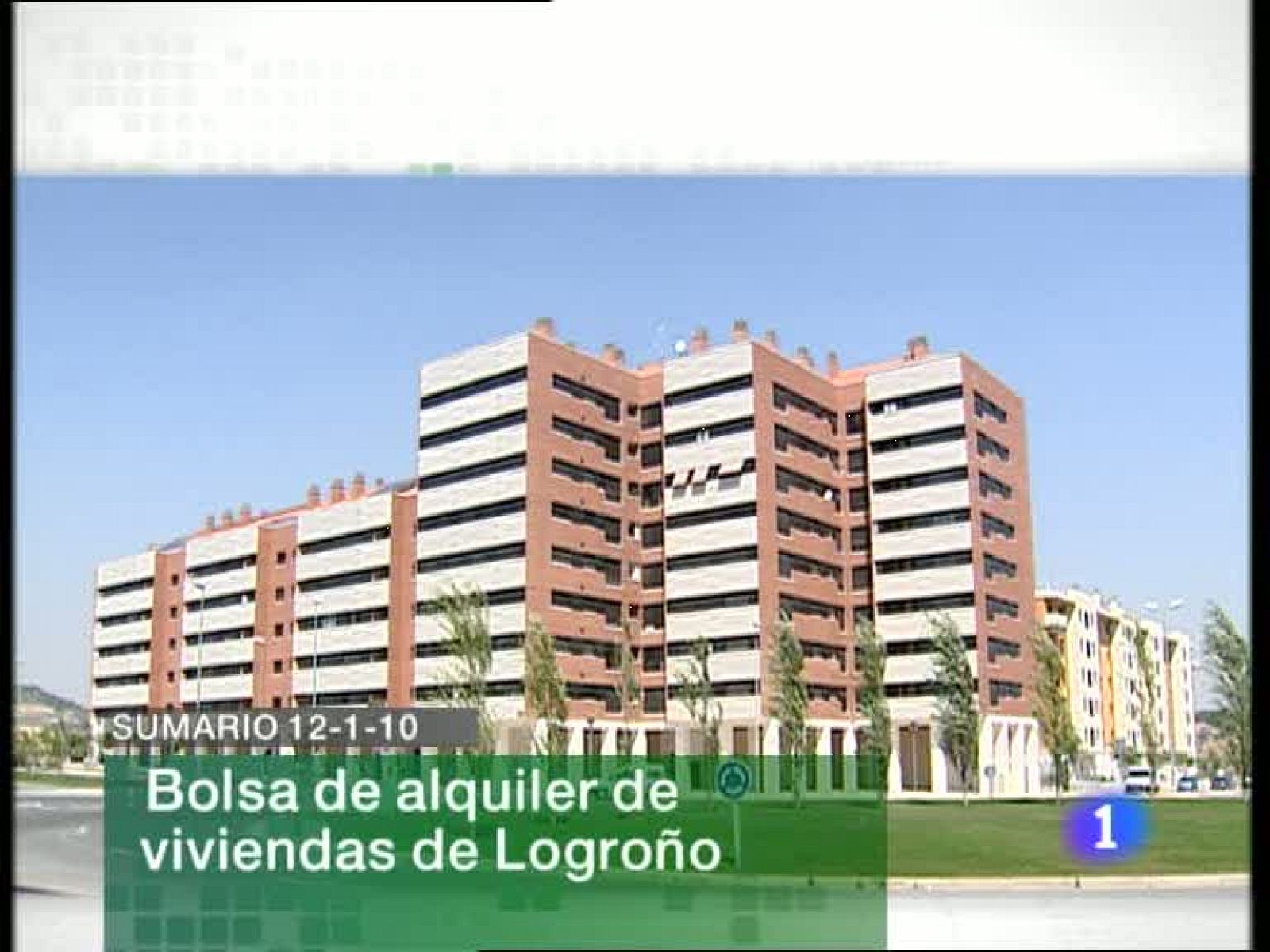 Informativo  Telerioja (12/01/10)