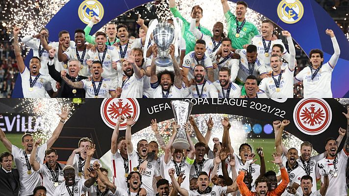 Telediario 2 - Real Madrid - Eintracht: Los blancos sueñan con el primer título de la temporada