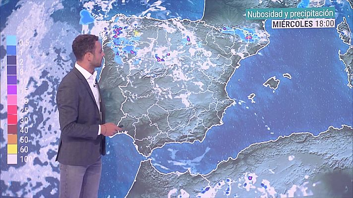 El tiempo - Temperaturas altas en áreas de la Meseta, nordeste, litoral almeriense y Mallorca