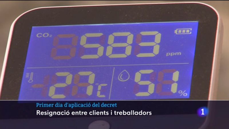 Primer dia d'aplicació del decret d'estalvi d'energia - 10/08/2022 - Veure ara