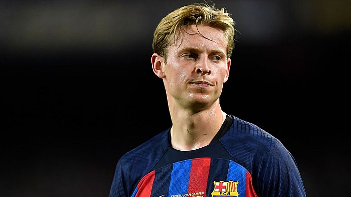 Telediario 1 - Vender a Frenkie de Jong, salida prioritaria para un Barça urgido a recortar masa salarial