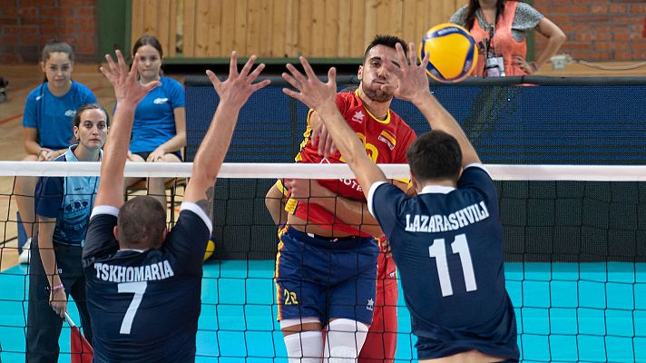 Voleibol - Clasificación Cto. de Europa: España - Georgia
