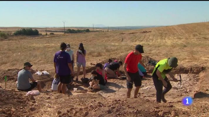  - El mosaico se encuentra en el yacimiento de El Solado