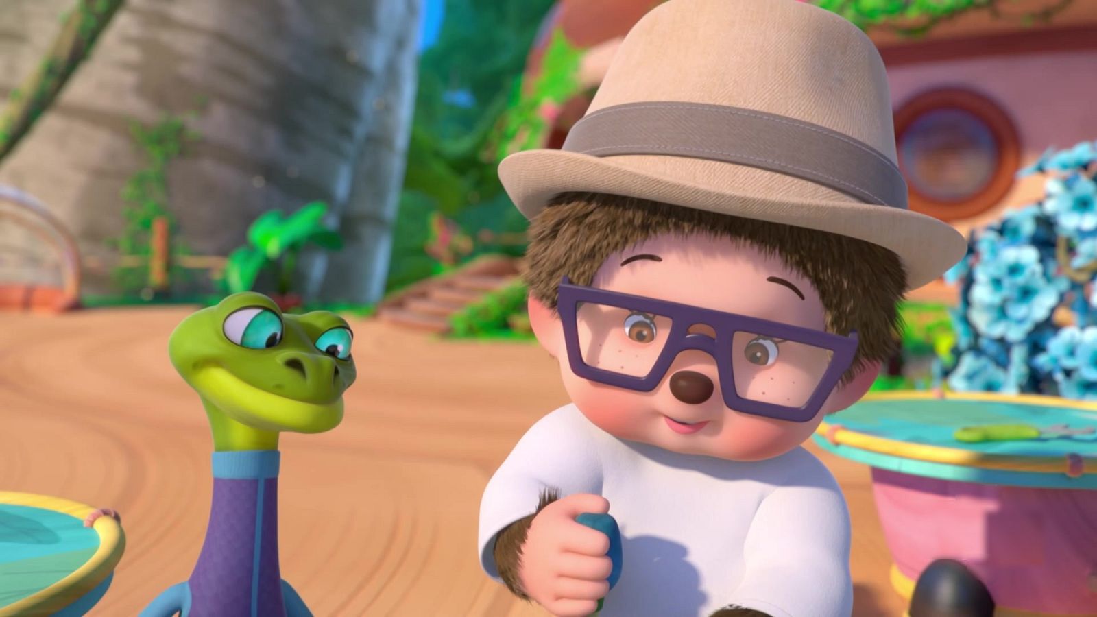 Un amor de lagartija - La tribu Monchhichi | Ver