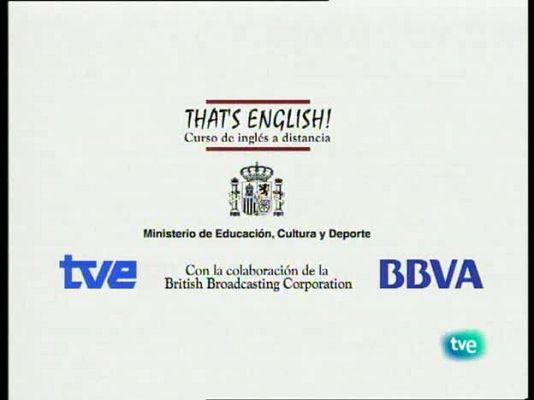 That's English - Módulo 2 - Unidad 1 - Programa 3