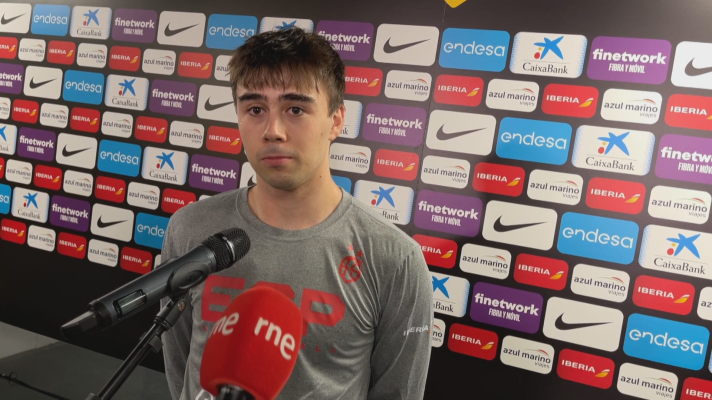 Baloncesto en RTVE - Juan Nuñez debuta con la selección : "No he tenido tiempo de asimilarlo, solo disfrutarlo"