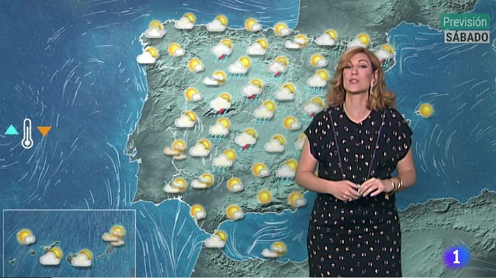 El tiempo - Inestabilidad y lluvias en el centro y noreste peninsular