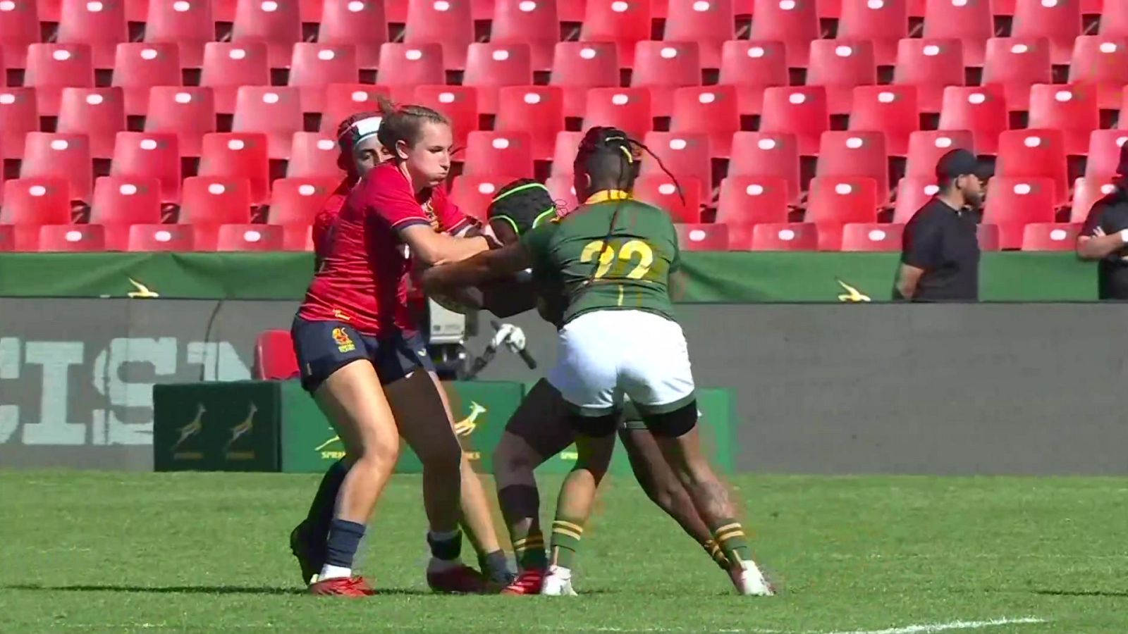 Rugby - Amistoso selección femenina: Sudáfrica - España - ver ahora