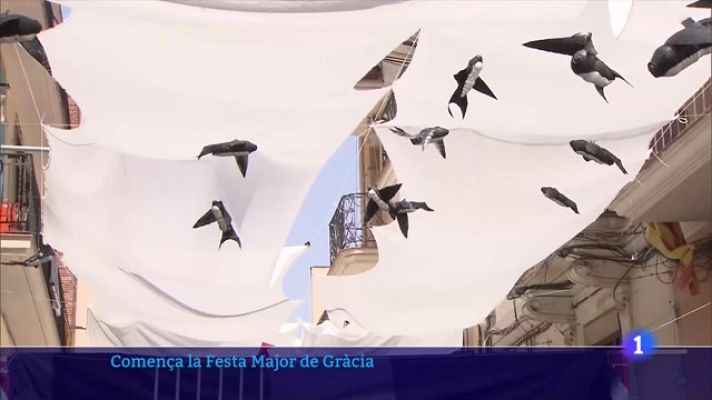 L'Informatiu - Gràcia es prepara per a unes festes com les d'abans de la pandèmia