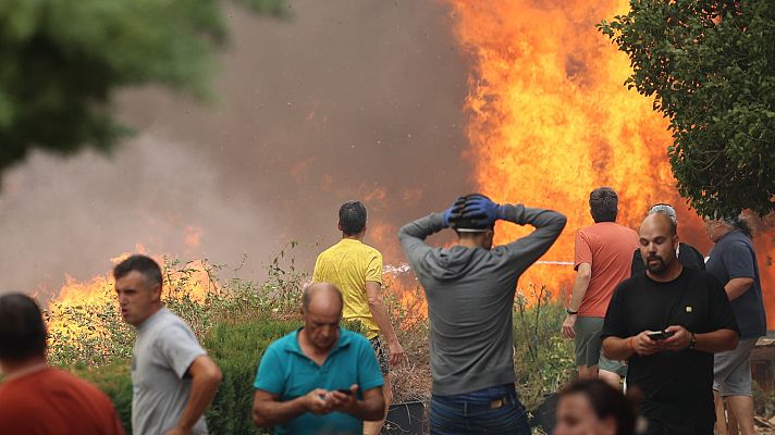 Telediario Fin de Semana - Situación "crítica" en el incendio en el Moncayo