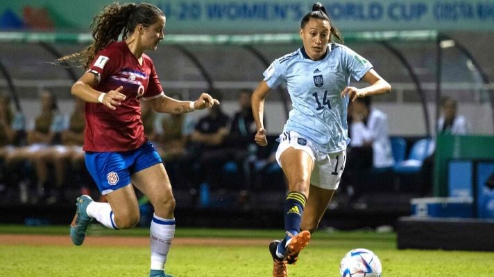 Telediario Fin de Semana - España golea a Costa Rica y se pone líder en el Mundial sub-20 femenino