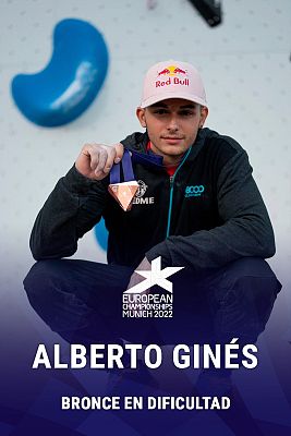 Escalada deportiva - Escalada | Alberto Ginés, bronce en dificultad