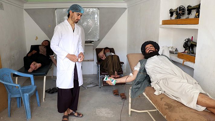 Telediario 1 - José Mas (MSF): "Los últimos doce meses no han hecho sino agravar las consecuencias que están viviendo los afganos"