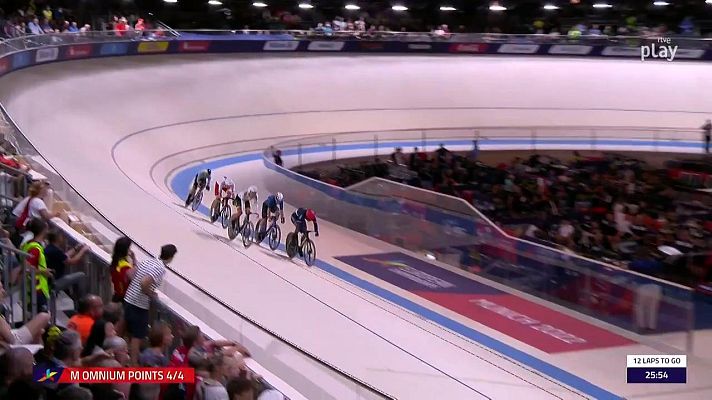 Ciclismo - Sebastián Mora, bronce en ómnium en el Europeo