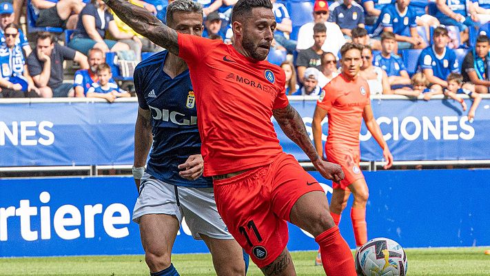 Resúmenes de LaLiga - Oviedo - Andorra. Resumen 1ª jornada Liga, Segunda