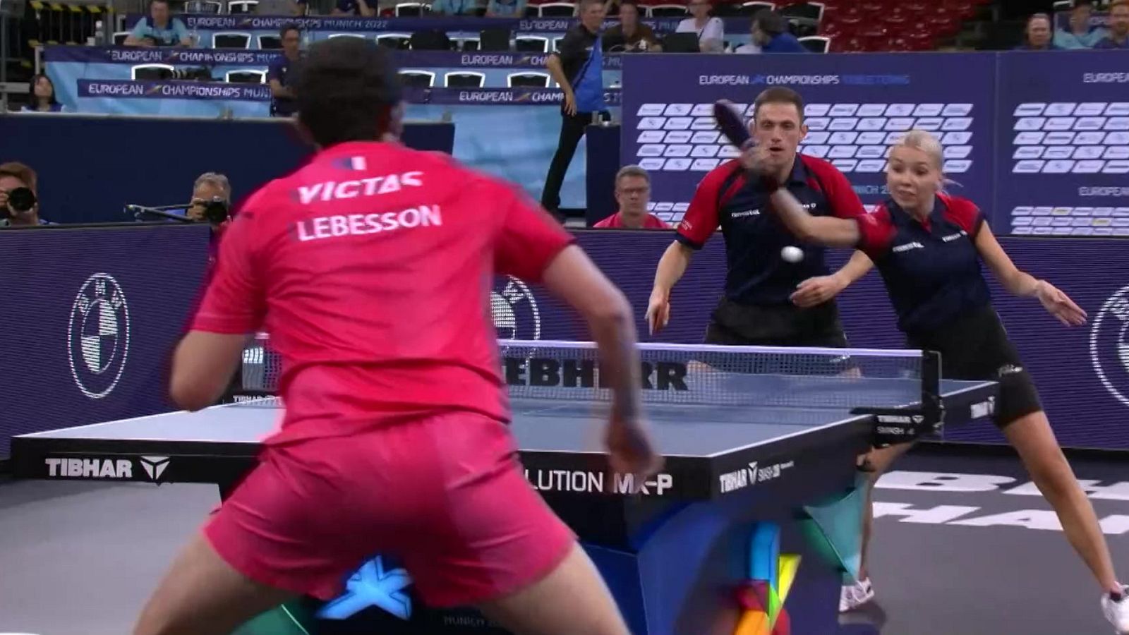 Tenis de mesa - Campeonato de Europa. Final dobles mixtos - ver ahora