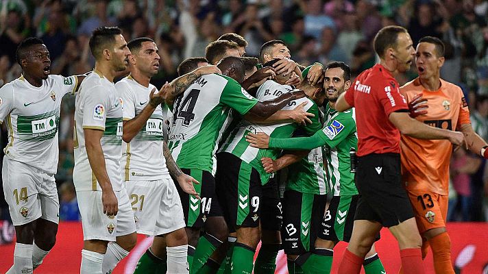 Resúmenes de LaLiga - Betis - Elche. Resumen 1ª jornada Liga