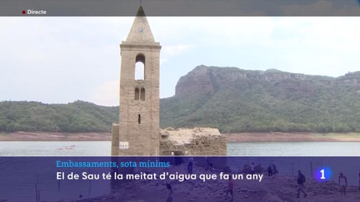 L'Informatiu - Els pantans continuen buidant-se, tot i les pluges