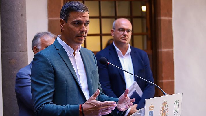 Telediario 1 - Sánchez confirma que pactó con Casado renovar el Poder Judicial e insta al PP que lo cumpla