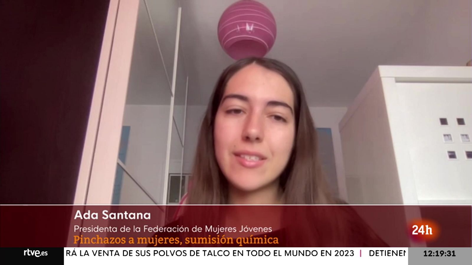 Entrevista a Ada Santana, Presidenta de la Federación de Mujeres Jóvenes - Ver ahora