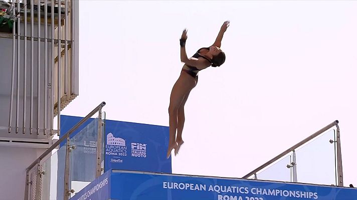 Campeonato de Europa 2022 - Saltos - Campeonato de Europa. Final 10m plataforma femenina