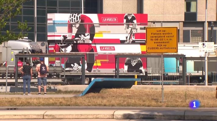 Telediario 1 - Todo preparado para disfrutar de La Vuelta en RTVE