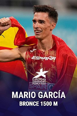 Campeonato de Europa 2022 - Mario García logra la medalla de bronce en la final de los 1500