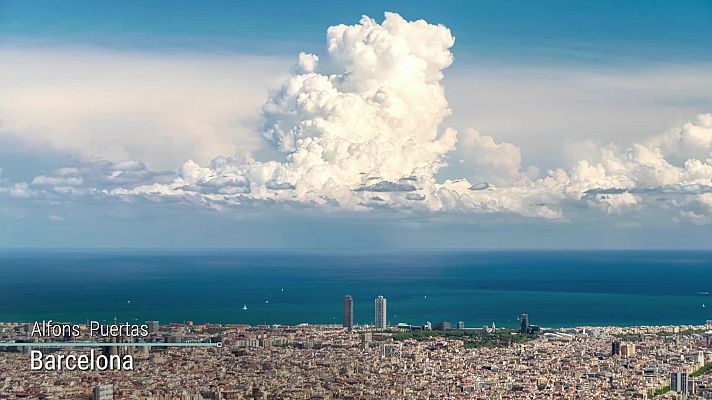 El tiempo - Nuboso en el área cantábrica y norte de Galicia con precipitaciones, poco probables y débiles en Galicia