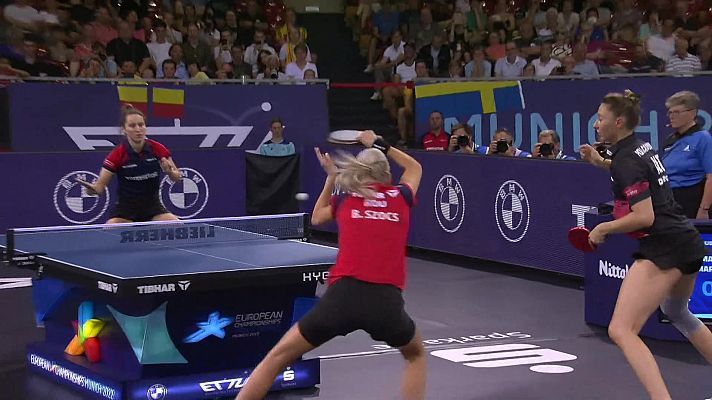 Tenis de mesa - Tenis de mesa - Campeonato de Europa. Final dobles femenina