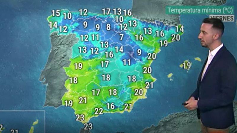 Ascenso notable de las temperaturas en el norte y noroeste peninsular - El tiempo | Ver