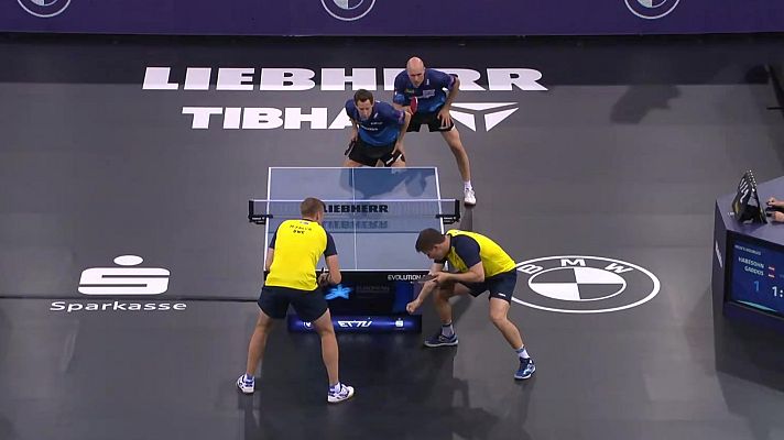 Tenis de mesa - Tenis de mesa - Campeonato de Europa. Final dobles masculina