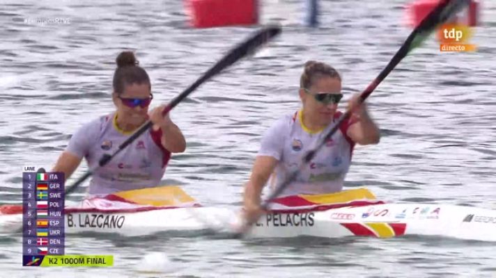 Campeonato de Europa 2022 - Laia Pelachs y Begoña Lazcano, bronce en la final del K2 1000